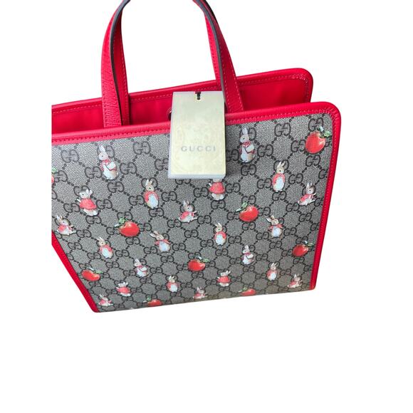 Gucci x Peter Rabbit 🐇🐇 Tote Bag NWT w/Dust Bag- Limited Edition - Picture 2 of 9